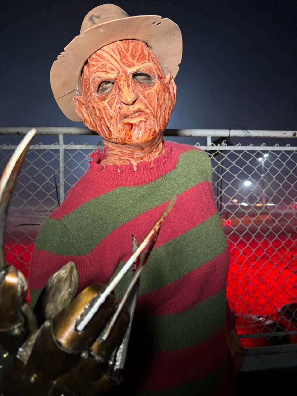 O Freddy Kruegger foi um dos Personagens de Terror mais contratados O Freddy Kruegger foi um dos Personagens de Terror mais contratados